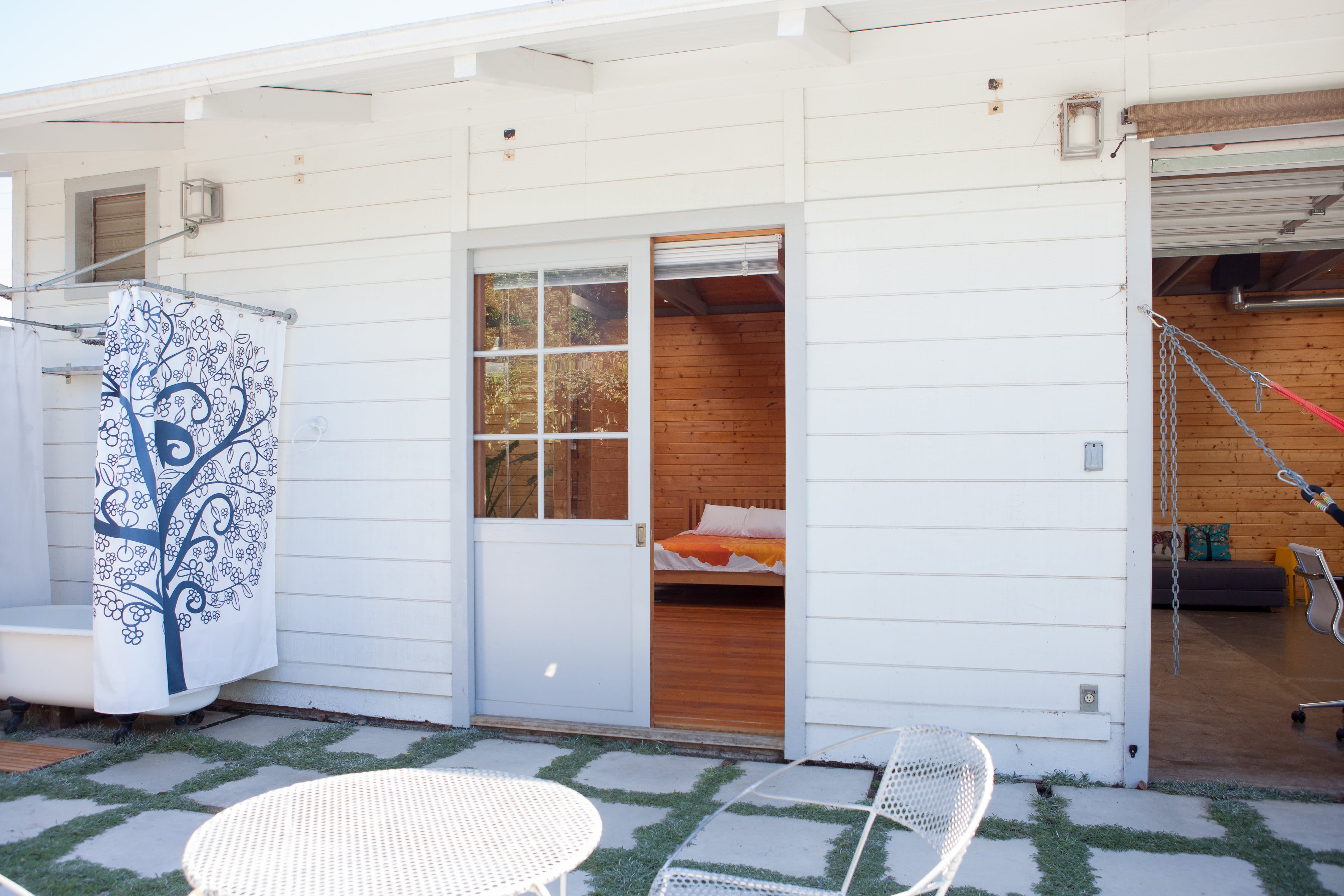 House Tour A Garage Turned into a Warm, Modern Studio Apartment Therapy